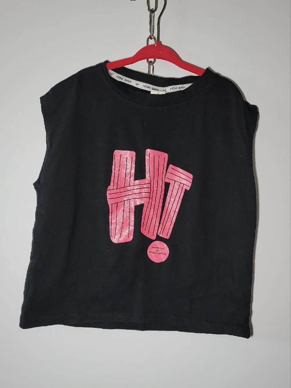 Kids Graphic Tank & Pink Shorts Matching Set by